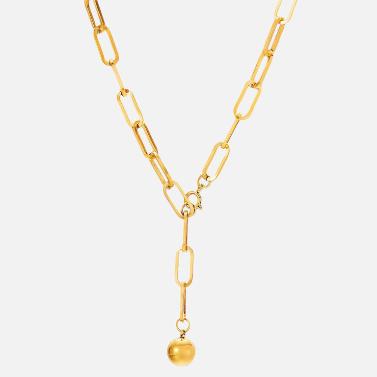 Golden Drop Necklace - 18K Gold Plated (Pre-Order)