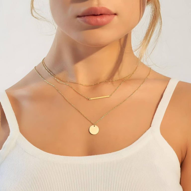 Layered Essentials Necklace - 18K Gold Plated (Pre-Order)