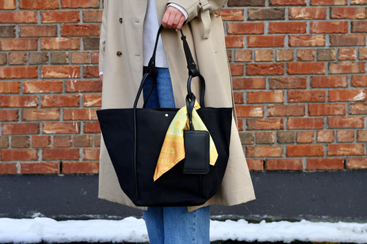 Soleil Bag | Midnight with Gold Hardware