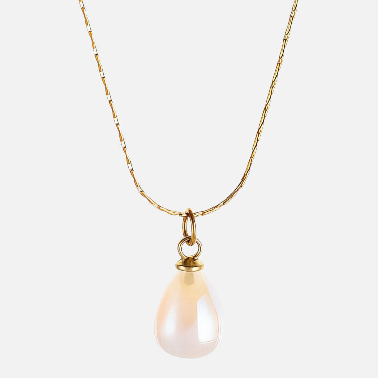 Moon Drop Necklace - 18K Gold Plated (Pre-Order)