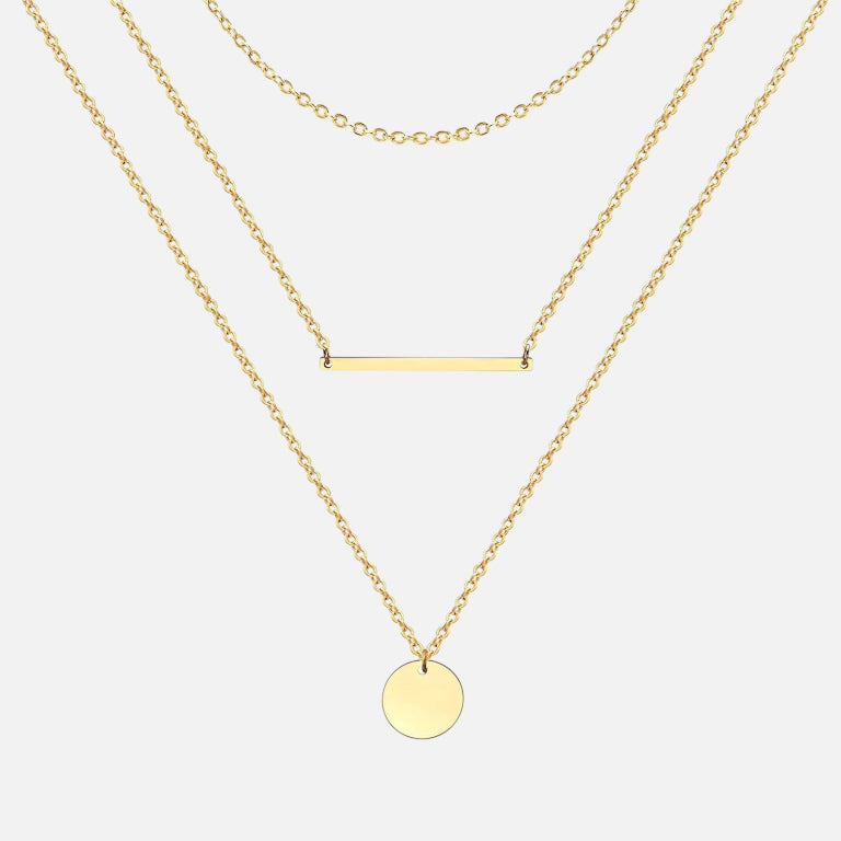 Layered Essentials Necklace - 18K Gold Plated (Pre-Order)