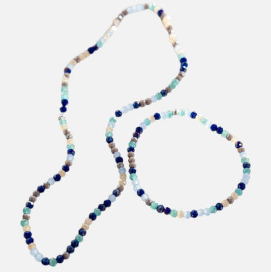 Shoreline Bracelet & Necklace Set (Pre-Order)