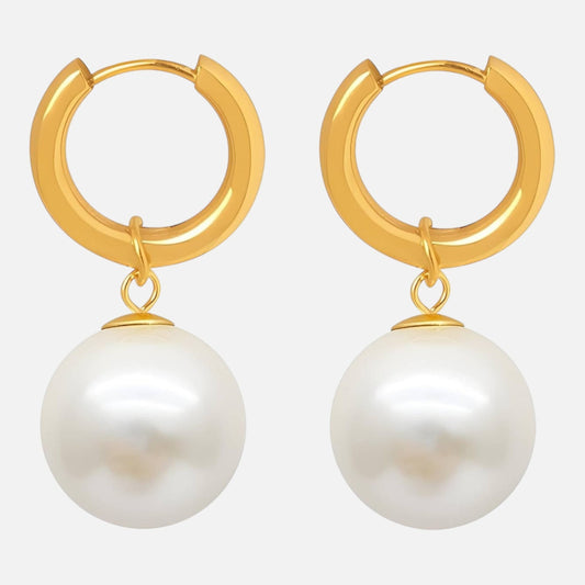Pearly Kiss Earrings - 18k Gold Plated (Pre-Order)