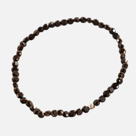 Cocoa Glint Bracelet (Pre-Order)