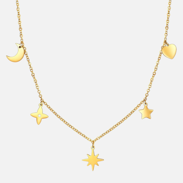 Starry Necklace - 18K Gold Plated (Pre-Order)